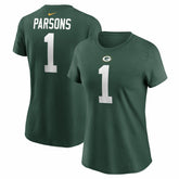 Micah Parsons Green Bay Packers Women's Name & Number T-Shirt Green - Nike