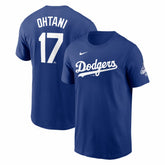 Shohei Ohtani Los Angeles Dodgers Nike 2025 World Series Champions Name & Number T-Shirt Clearance