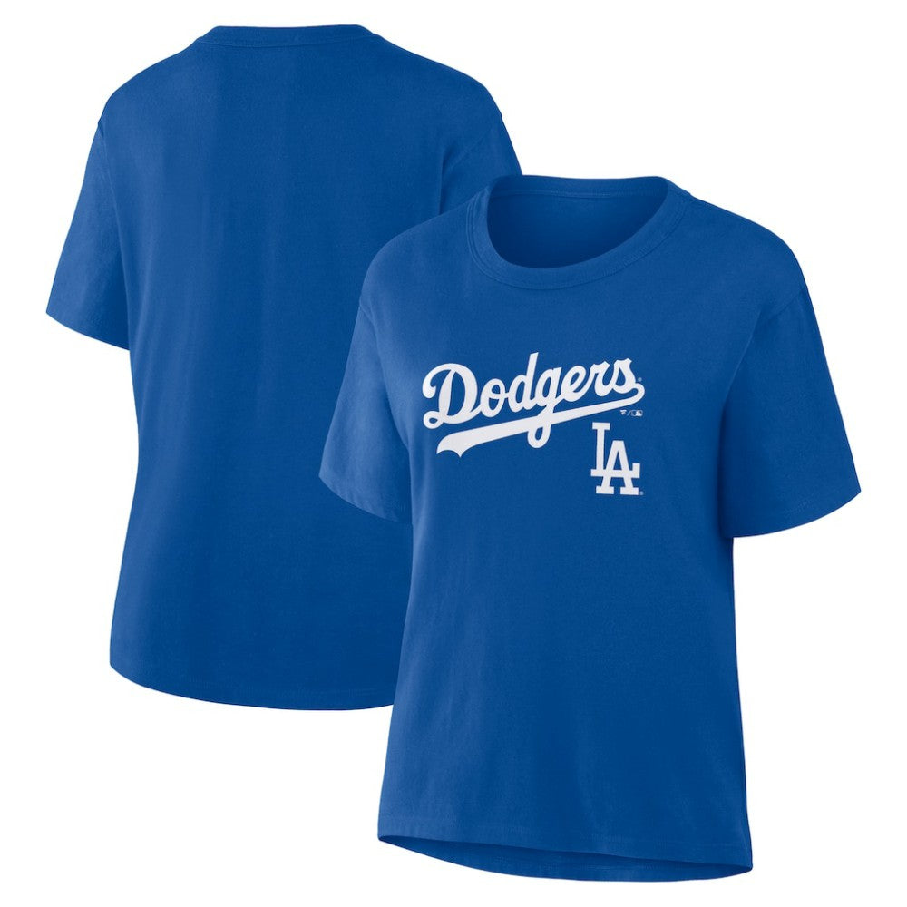 Los Angeles Dodgers Fanatics Women's Lockup Legacy T-Shirt Near Me