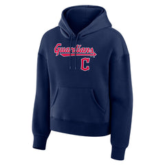 Cleveland Guardians Fanatics Women's Lockup Legacy Fleece Hoodie On Sale