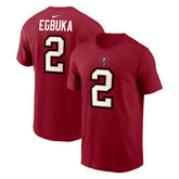 Emeka Egbuka Tampa Bay Buccaneers Player Name & Number T-Shirt Red - Nike