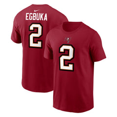 Emeka Egbuka Tampa Bay Buccaneers Player Name & Number T-Shirt Red - Nike