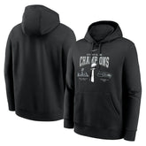 Seattle Seahawks Super Bowl LX Champions Locker Room Trophy Collection Fleece Hoodie Black - Nike