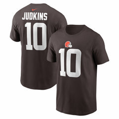 Quinshon Judkins Cleveland Browns Name & Number T-Shirt Brown - Nike