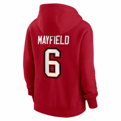 Baker Mayfield Tampa Bay Buccaneers Women's Player Name & Number Fleece Hoodie Red - Nike