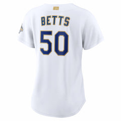 Mookie Betts Los Angeles Dodgers Nike Women's 2026 Gold Collection Stadium Jersey for sale