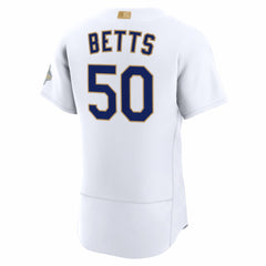 Mookie Betts Los Angeles Dodgers Nike 2026 Gold Collection Authentic Jersey discount