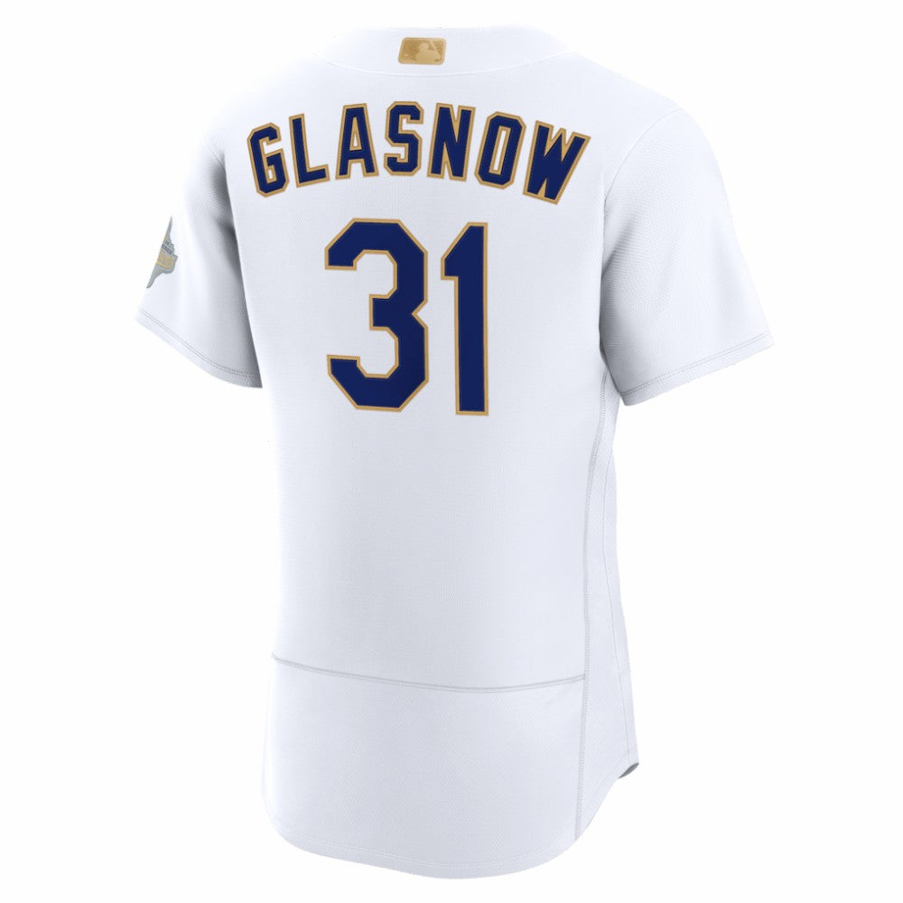 Tyler Glasnow Los Angeles Dodgers Nike 2026 Gold Collection Authentic Jersey - White | MLB Jerseys