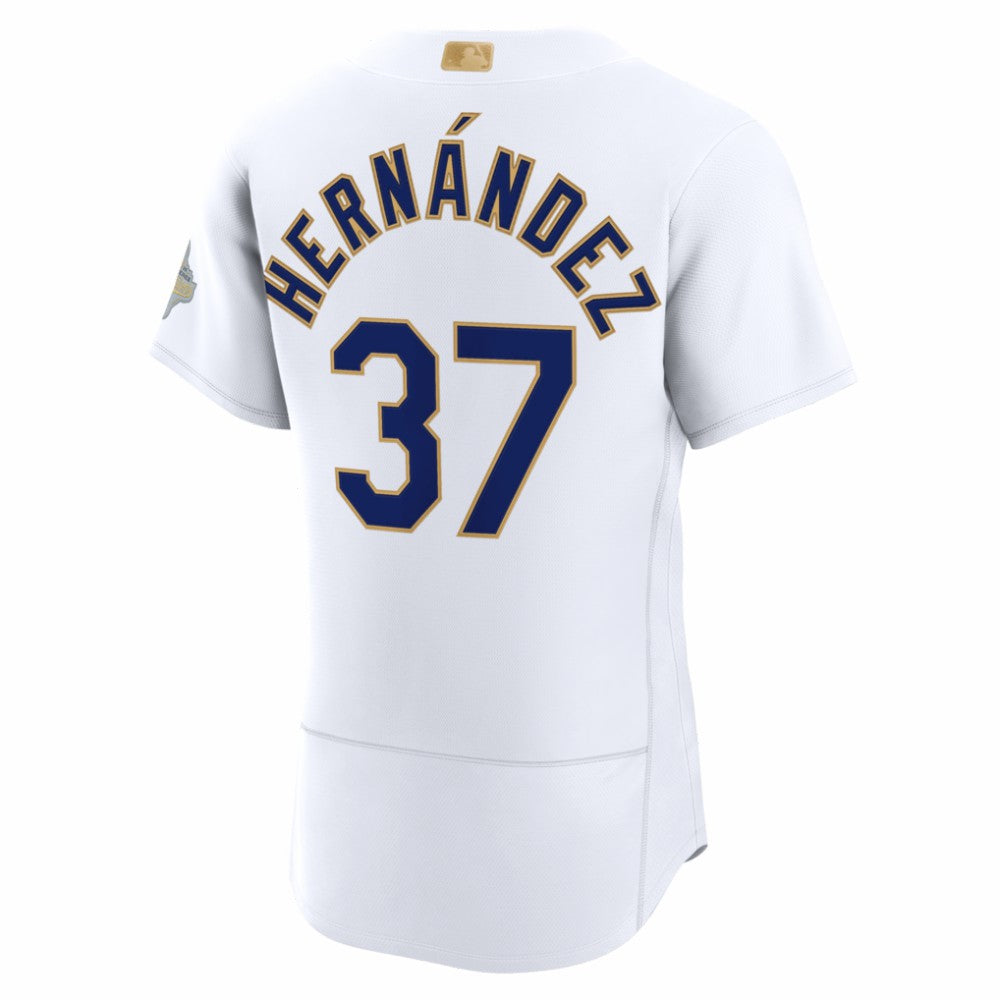 Teoscar Hernández Los Angeles Dodgers Nike 2026 Gold Collection Authentic Jersey - White | MLB Jerseys