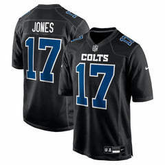 Daniel Jones Indianapolis Colts Fashion Game Jersey Carbon Black - Nike