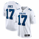 Daniel Jones Indianapolis Colts Fashion Game Jersey Tundra White - Nike