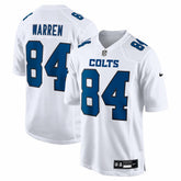 Tyler Warren Indianapolis Colts Fashion Game Jersey Tundra White - Nike