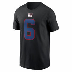 Jaxson Dart New York Giants Name & Number T-Shirt Black - Nike