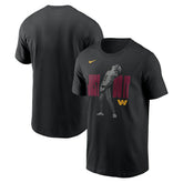 Jayden Daniels Washington Commanders Just Do It T-Shirt Black - Nike