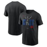 Jaxson Dart New York Giants Just Do It T-Shirt Black - Nike