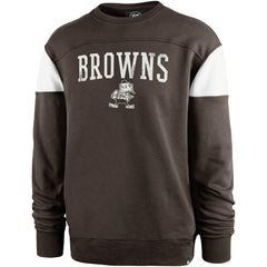 Cleveland Browns '47 Groundbreaker Onset Pullover Sweatshirt Brown - 47 brand
