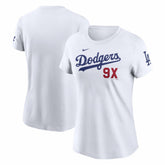 Los Angeles Dodgers Nike Women's 9X Champions T-Shirt Near Me