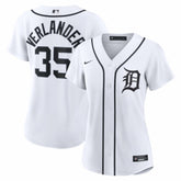Justin Verlander Detroit Tigers Nike Women's Home Replica Jersey On Sale