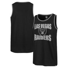 Las Vegas Raiders '47 Upload Franklin Tank Top Black - 47 brand