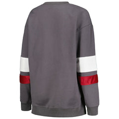Arizona Cardinals The Wild Collective Women's Fleece Pullover Sweatshirt Charcoal - NFL