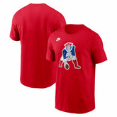 New England Patriots Pat Patriot Club T-Shirt Red - Nike