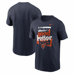 Chicago Bears Local Phrase Club T-Shirt Navy - Nike