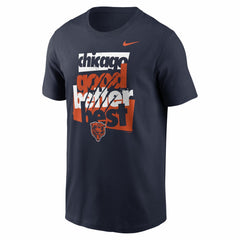Chicago Bears Local Phrase Club T-Shirt Navy - Nike