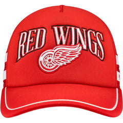 Detroit Red Wings - '47 Sideband Stripes Trucker Snapback Hat Red