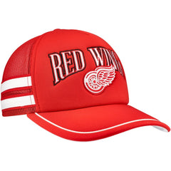 Detroit Red Wings - '47 Sideband Stripes Trucker Snapback Hat Red