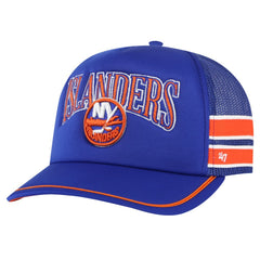 New York Islanders - '47 Sideband Stripes Trucker Snapback Hat Royal