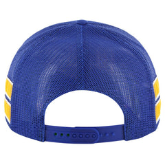 St. Louis Blues - '47 Sideband Stripes Trucker Snapback Hat Blue
