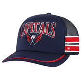 Washington Capitals '47 Sideband Stripes Trucker Snapback Hat Navy