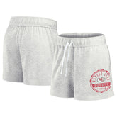 Kansas City Chiefs Women's Vintage Badge Shorts Oatmeal - Fanatics