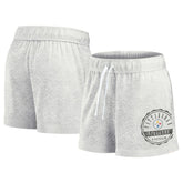 Pittsburgh Steelers Women's Vintage Badge Shorts Oatmeal - Fanatics