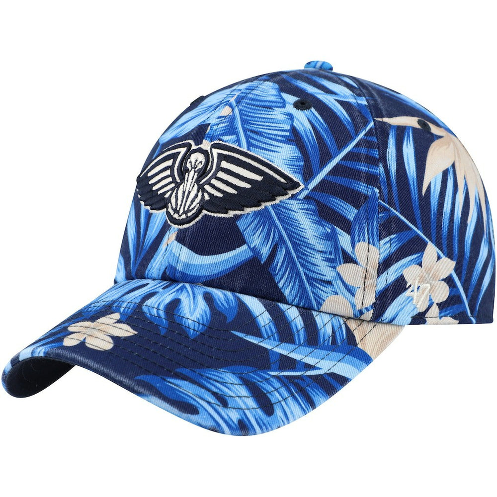 47 brand - New Orleans Pelicans '47 Tropicalia Floral Clean Up Adjustable Hat - Navy