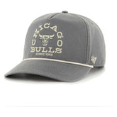 47 brand - Chicago Bulls '47 Canyon Ranchero Hitch Adjustable Hat - Charcoal