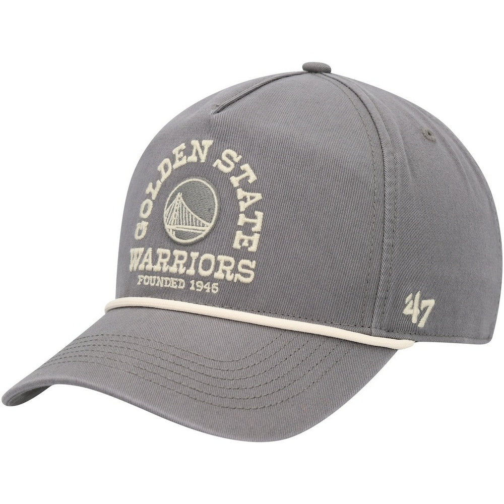 47 brand - Golden State Warriors '47 Canyon Ranchero Hitch Adjustable Hat - Charcoal
