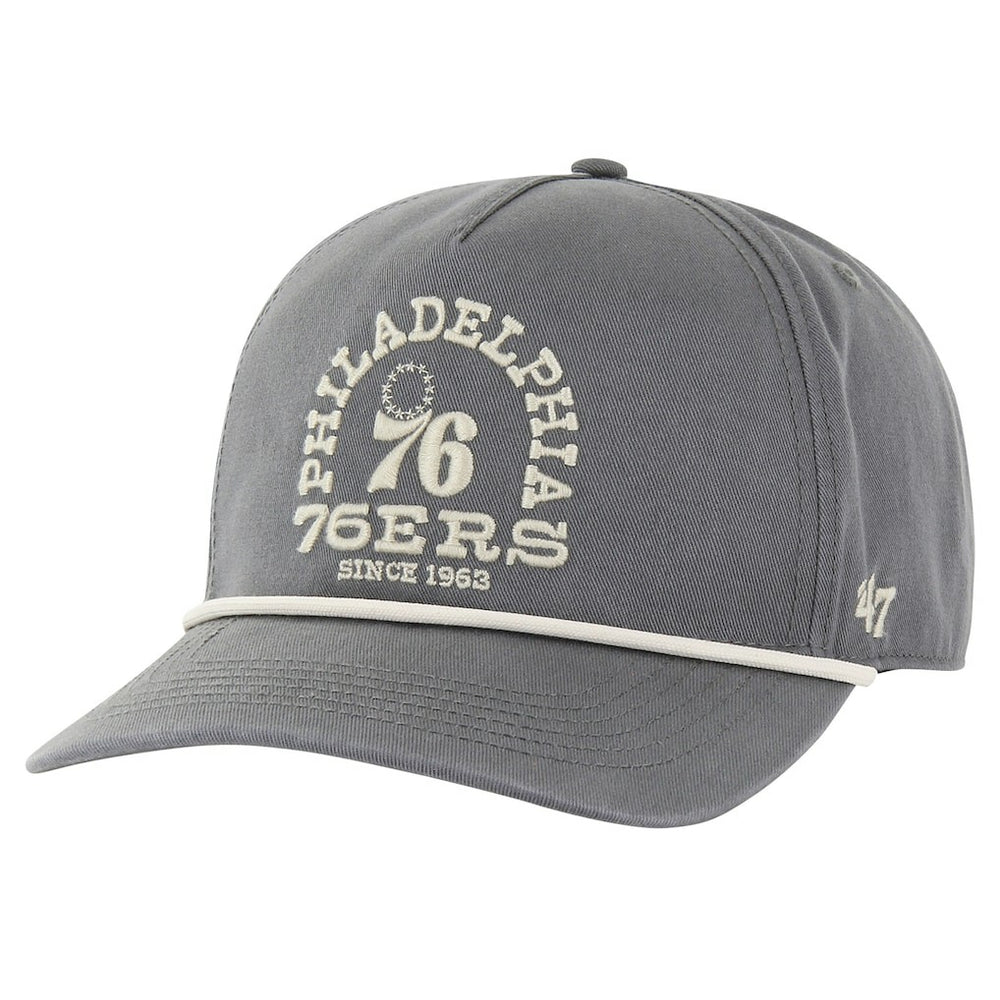 47 brand - Philadelphia 76ers '47 Canyon Ranchero Hitch Adjustable Hat - Charcoal