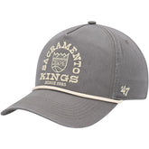 47 brand - Sacramento Kings '47 Canyon Ranchero Hitch Adjustable Hat - Charcoal