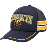 47 brand - Denver Nuggets '47 Sidebrand Stripes Trucker Adjustable Hat - Navy