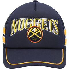 47 brand - Denver Nuggets '47 Sidebrand Stripes Trucker Adjustable Hat - Navy