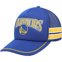 47 brand - Golden State Warriors '47 Sidebrand Stripes Trucker Adjustable Hat - Royal
