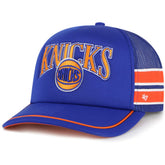 47 brand - New York Knicks '47 Sidebrand Stripes Trucker Adjustable Hat - Blue