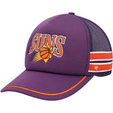 47 brand - Phoenix Suns '47 Sidebrand Stripes Trucker Adjustable Hat - Purple
