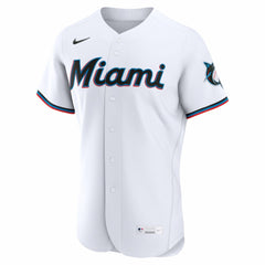 Miami Marlins Nike Home Authentic Custom Jersey Clearance