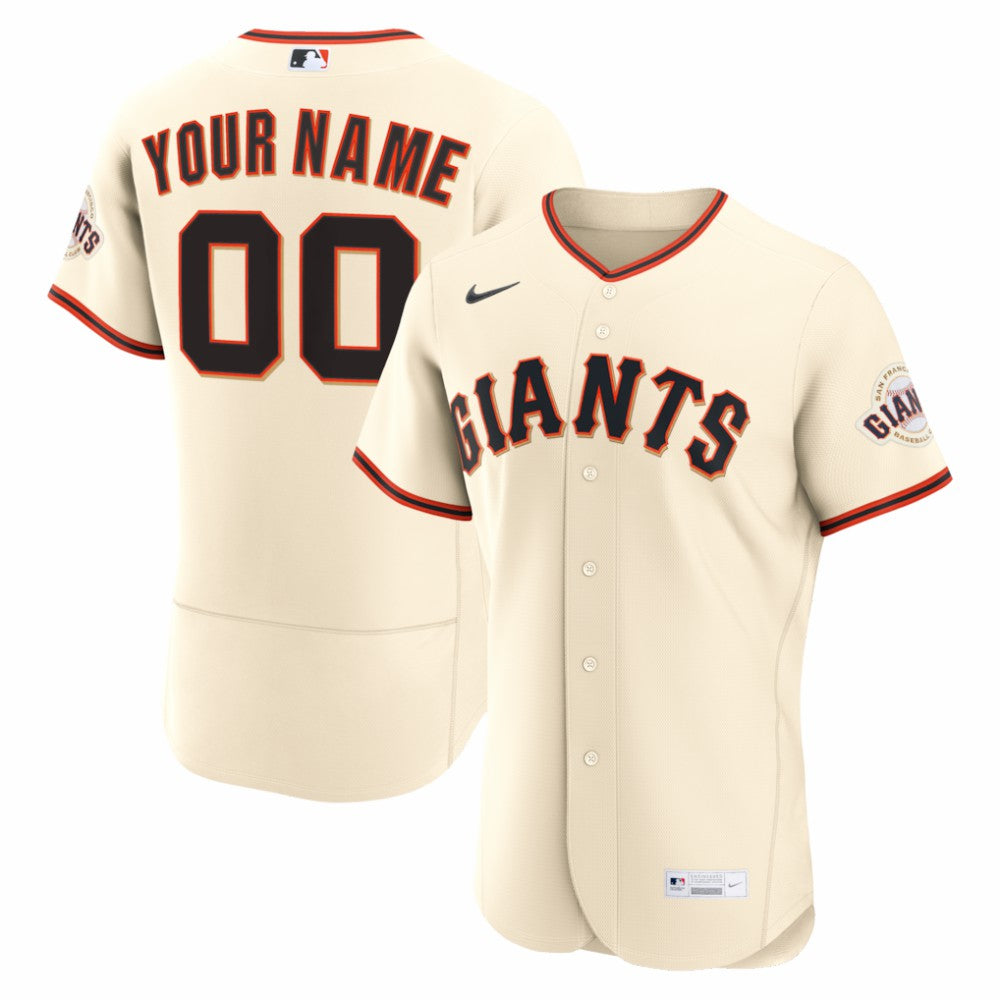 San Francisco Giants Nike Home Authentic Custom Jersey Clearance