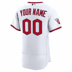 Cleveland Guardians Nike Home Authentic Custom Jersey for sale