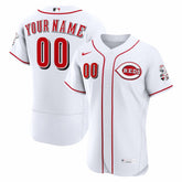 Cincinnati Reds Nike Home Authentic Custom Jersey On Sale