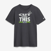Seattle Seahawks Super Bowl LX Champions Pickoff Move Parade T-Shirt Anthracite - Nike