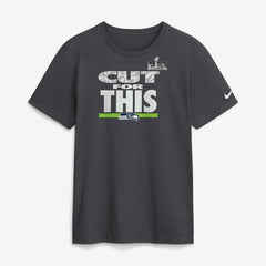 Seattle Seahawks Super Bowl LX Champions Pickoff Move Parade T-Shirt Anthracite - Nike